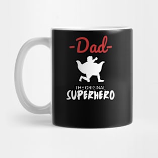 Father's Day Dad is original superhero Mug